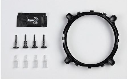 Устройство охлаждения(кулер) Aerocool Verkho 2 Plus Soc-AM5/AM4/1151/1200/1700 4-pin 18-27dB Al+Cu 115W 444gr Ret