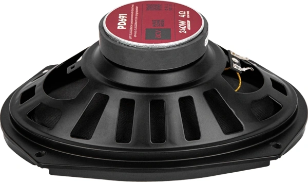 Колонки автомобильные ACV PD-691 BEATS (без решетки) 240Вт 91дБ 4Ом 16x23см (6x9дюйм) (ком.:2кол.) коаксиальные однополосные