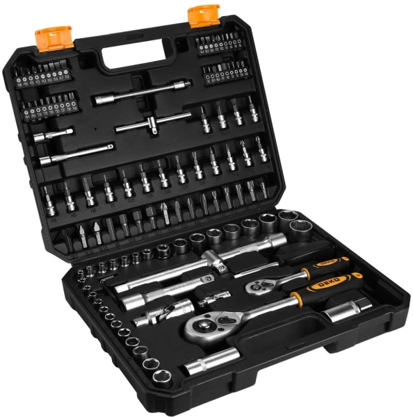 Набор инструментов Deko DKMT112 112 предметов (жесткий кейс)