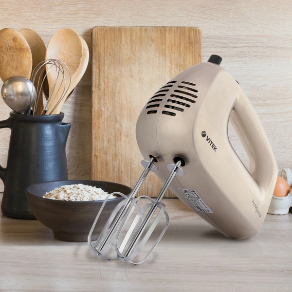 Миксер ручной Vitek VT-1422 600Вт хром
