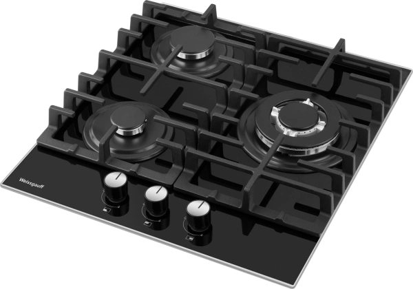 Газовая варочная поверхность Weissgauff HGG 451 BFV черный