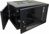 Шкаф коммутационный Lanmaster Next (TWT-CBWNG-18U-6X4-BK) настенный 18U 550x450мм пер.дв.стекл 60кг черный IP20