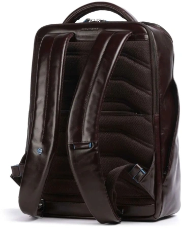 Рюкзак мужской Piquadro Blue Square CA6593B2/MO красное дерево кожа