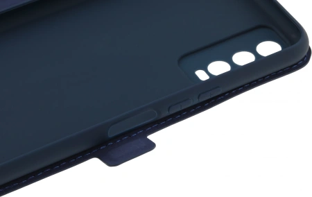 Чехол (флип-кейс) DF для Vivo Y20 vFlip-10 синий (DF VFLIP-10 (BLUE))
