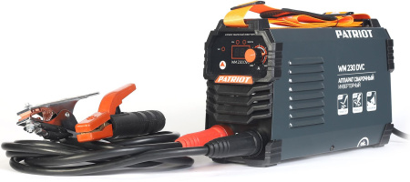 Сварочный аппарат Patriot WM230DVC инвертор ММА 10.7кВт (кейс в комплекте)