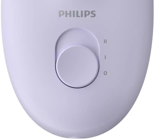 Эпилятор Philips BRE275/00 скор.:2 насад.:3 от электр.сети сиреневый/фиолетовый