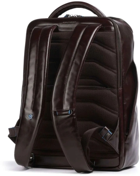 Рюкзак мужской Piquadro Blue Square CA6593B2/MO красное дерево кожа