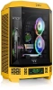 Корпус Thermaltake The Tower 300 Bumblebee желтый без БП miniITX 7x120mm 5x140mm 2xUSB3.0 audio bott