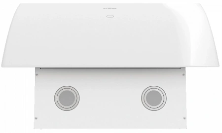 Вытяжка каминная Elikor Wave WH 60 белый управление: сенсорное (1 мотор)