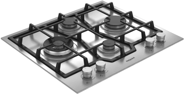 Газовая варочная поверхность Hotpoint HGMT 643 W IX нержавеющая сталь