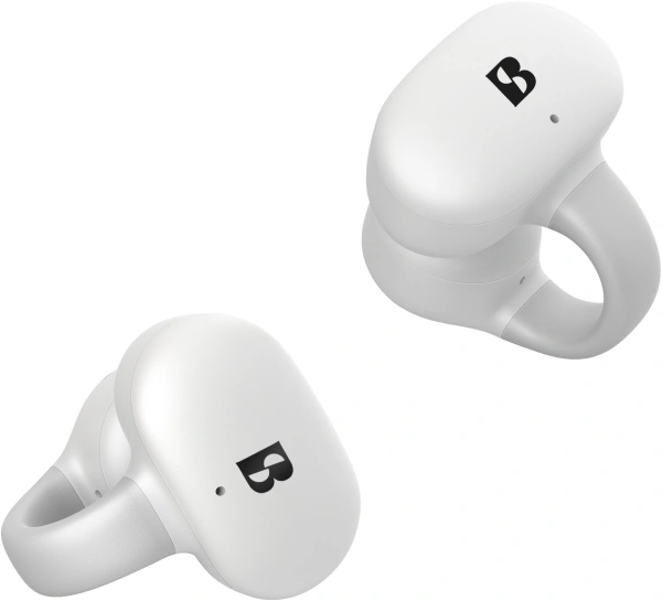 Гарнитура вкладыши A4Tech Biosong B5 TWS белый беспроводные bluetooth клипса (B5)