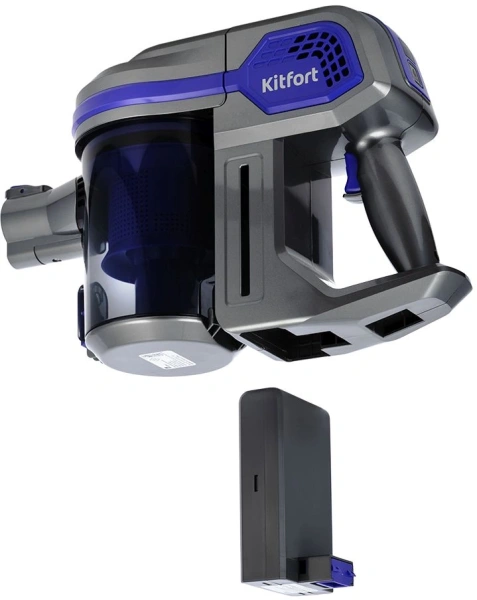 Пылесос ручной Kitfort КТ-5103 120Вт синий