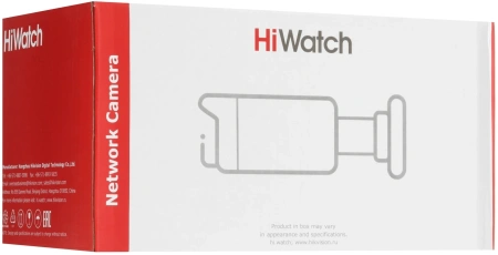 Камера видеонаблюдения IP HiWatch DS-I450L 2.8-2.8мм цв. корп.:белый (DS-I450L (2.8MM))