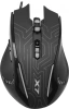 Мышь A4Tech X87 черный оптическая (2400dpi) USB (8but)