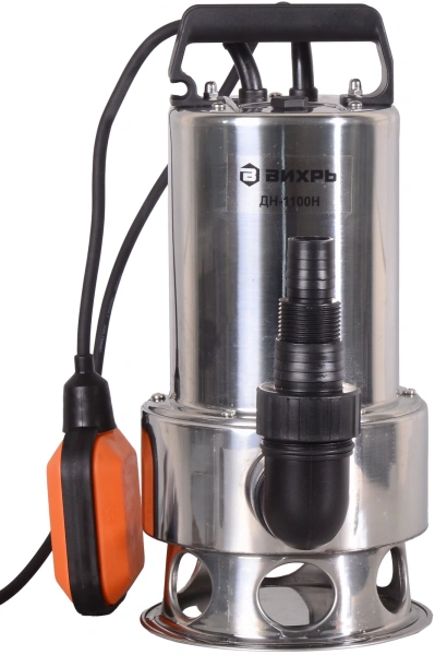 Насос дренажный Вихрь ДН-1100Н 1100Вт 15500л/час (68/2/5)