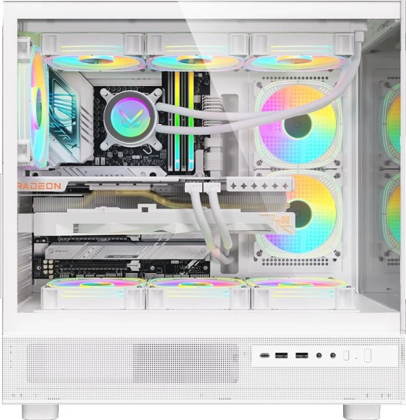 Корпус Formula Crystal Z8 белый без БП ATX 1xUSB2.0 1xUSB3.0 1xUSB3.1 audio bott PSU