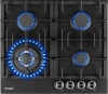Газовая варочная поверхность Weissgauff HGG 641 BV Nano черный