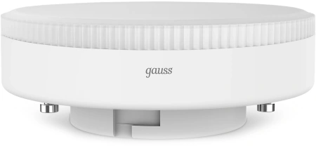 Лампа светодиодная Gauss 108008211 11Вт цок.:GX53 (упак.:10шт) таблетка 150B св.свеч.бел.нейт. GX53