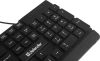 Клавиатура Defender Element HB-190 черный USB