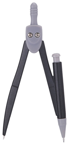 Циркуль Deli EG20904 металл в компл.:набор грифелей