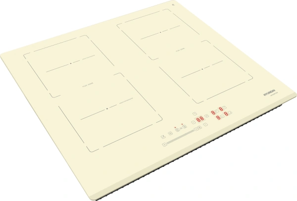 Индукционная варочная поверхность Hyundai HHI 6786 BE бежевый