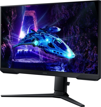Монитор Samsung 24" Odyssey G3 S24DG300EIXCI черный VA LED 16:9 HDMI матовая HAS Piv 250cd 178гр/178гр 1920x1080 180Hz FreeSync DP FHD 3.9кг