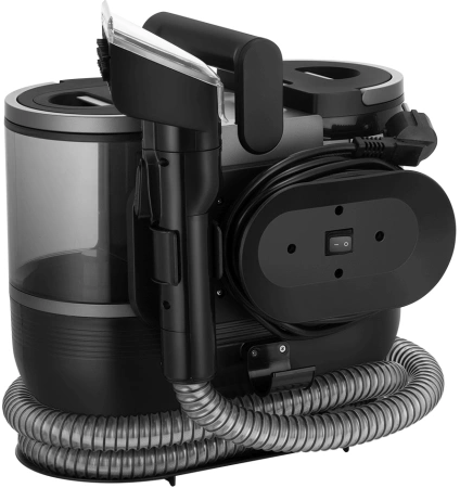 Пылесос паровой Kitfort КТ-5323 1700Вт черный/серый