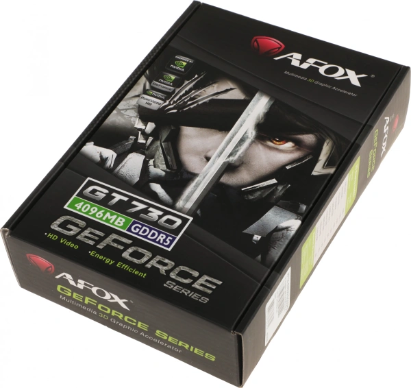 Видеокарта Afox PCI-E AF730-4096D5H5 NV GT730 4Gb 128bit GDDR5 902/5000 DVIx1/HDMIx1/CRTx1/HDCP Ret