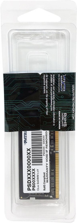 Память DDR4 32GB 2666MHz Patriot PSD432G26662S Signature RTL PC4-21300 CL19 SO-DIMM 260-pin 1.2В dua