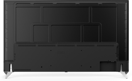 Телевизор QLED Hyundai 75" H-LED75QBU7500 Android TV Frameless черный/серебристый 4K Ultra HD 60Hz DVB-T DVB-T2 DVB-C DVB-S DVB-S2 USB WiFi Smart TV