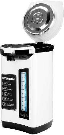 Термопот Hyundai HYTP-3850 6л. 750Вт белый/черный