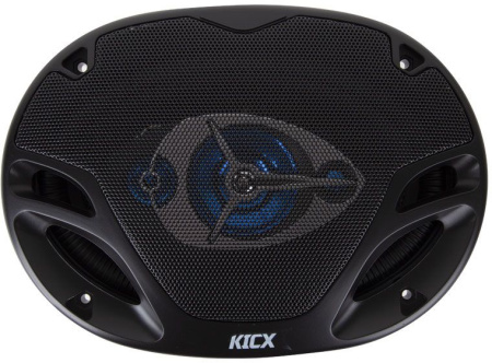 Колонки автомобильные Kicx GX-693 200Вт 92дБ 4Ом 15x23см (6x9дюйм) (ком.:2кол.) коаксиальные трехполосные