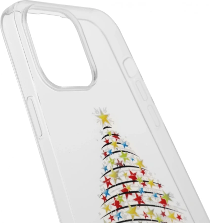 Чехол (клип-кейс) Redline для Apple iPhone 14 Pro Max mObility art прозрачный (УТ000038144)