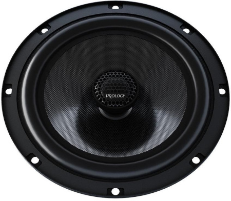 Колонки автомобильные Prology PS-165 180Вт 89дБ 4Ом 16см (6.5дюйм) (ком.:2кол.) коаксиальные двухпол