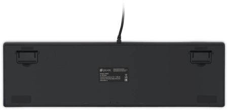 Клавиатура Оклик 990 G2 механическая черный USB Multimedia for gamer LED (1875240)