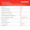 Блендер погружной Starwind SBP2200 850Вт черный/серебристый