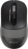 Мышь A4Tech Fstyler FG10S черный/серый оптическая (2000dpi) silent беспроводная USB для ноутбука (4but)