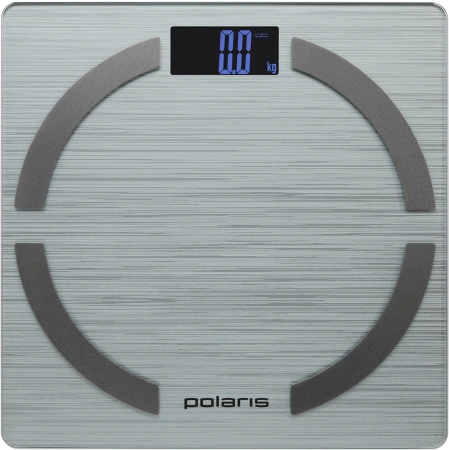 Весы напольные электронные Polaris PWS 1886 IQ Home макс.180кг серебристый