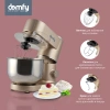 Миксер планетарный Domfy DSC-KM301 1200Вт золотистый