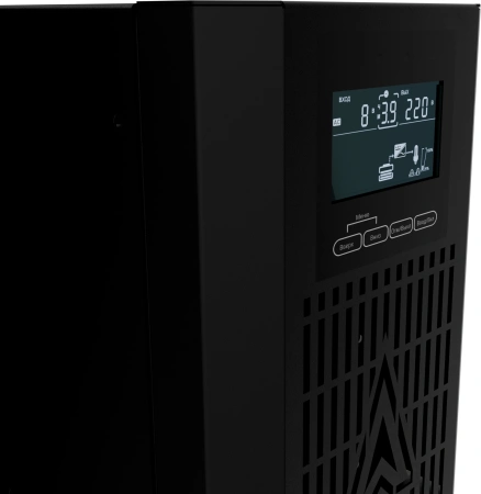 Источник бесперебойного питания Импульс ФОРА Н 3000 3000Вт 3000ВА черный без батареи