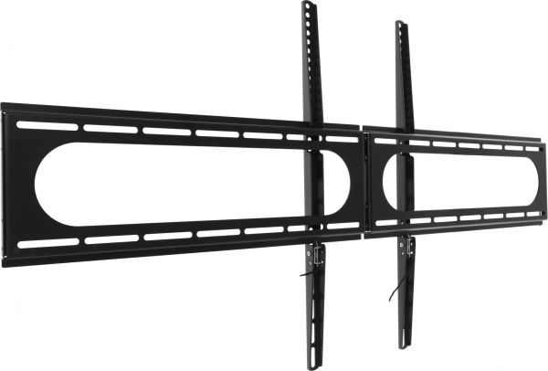 Кронштейн для телевизора Hama 00220843 черный 37"-120" макс.100кг настенный фиксированный