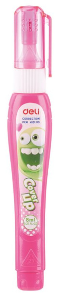 Ручка корректор Deli Cover UP EH10100 шариковый белый 8мл