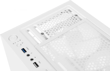 Корпус Formula Crystal Z1 PLUS белый без БП ATX 2x120mm 2xUSB2.0 1xUSB3.0 audio bott PSU
