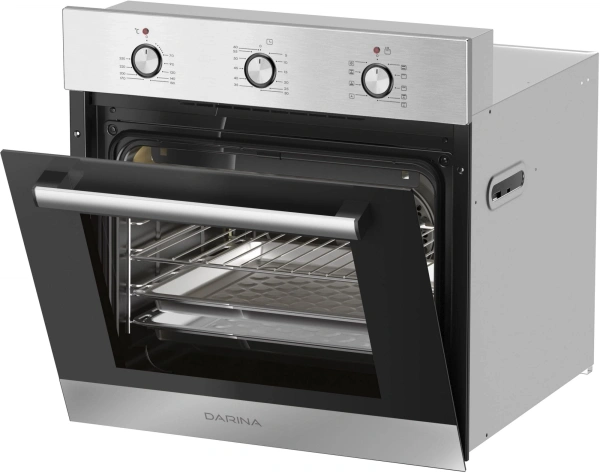 Духовой шкаф Электрический Darina 1U5 BDE 112 707 X3 серебристый