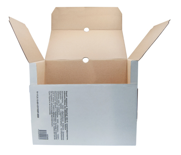 Короб архивный Silwerhof КА-200БЕЛЫЙ микрогофрокартон корешок 200мм A4 260x320x200мм