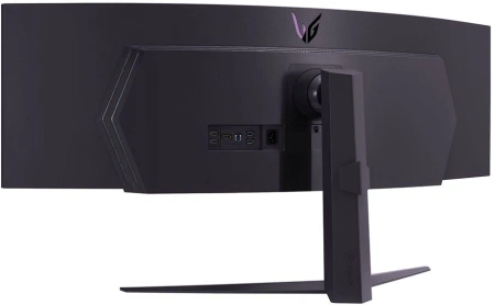 Монитор LG 49" UltraGear 49GR85DC-B черный VA LED 32:9 HDMI матовая HAS Piv 3000:1 450cd 178гр/178гр 5120x1440 240Hz FreeSync Premium Pro DP 2K USB 15.1кг