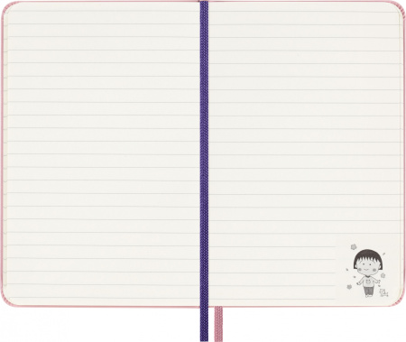 Блокнот Moleskine LE SAKURA Pocket 90x140мм обложка текстиль 160стр. линейка подар.кор. Momoko Sakur