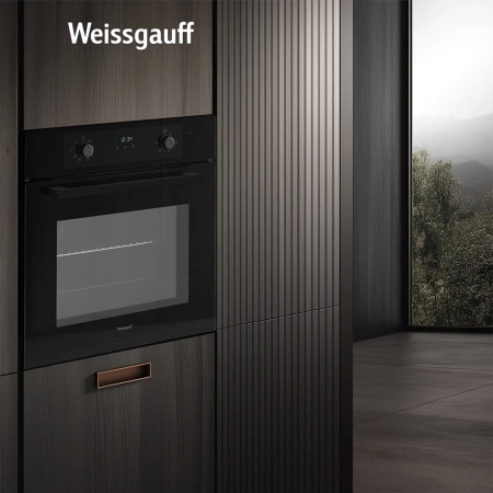 Духовой шкаф Электрический Weissgauff EOM 388 PDB черный