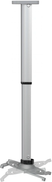 Кронштейн для проектора Cactus CS-VM-PR05L-AL серебристый макс.10кг потолочный поворот и наклон