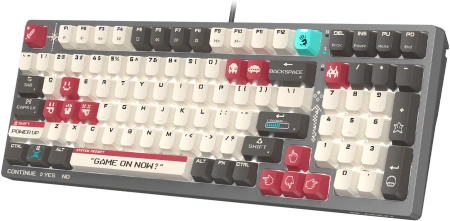 Клавиатура A4Tech Bloody S98 Pixels Red механическая серый/бежевый USB for gamer LED (S98)